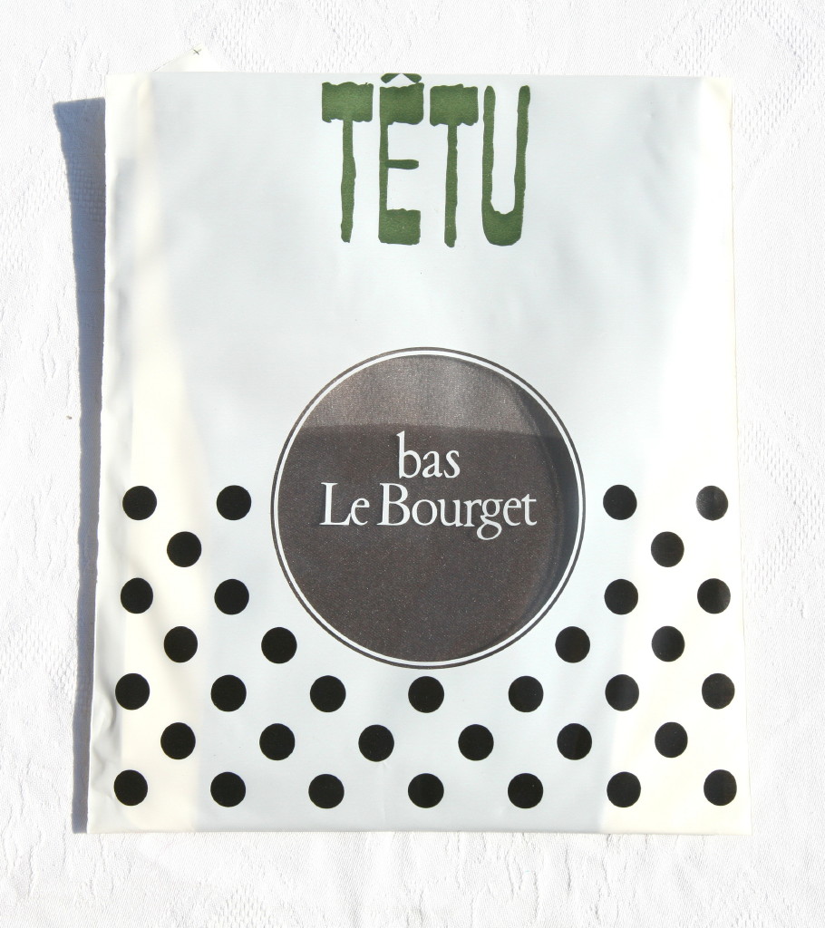 1 paire de bas TETU de LE BOURGET NOIR T 3 - 9,5 - Afbeelding 1 van 1